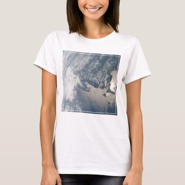 Sunglint On The Waters Of Earth. T-Shirt (Front)