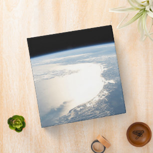 Sunglint Reflects Off The Gulf Of Mexico Binder