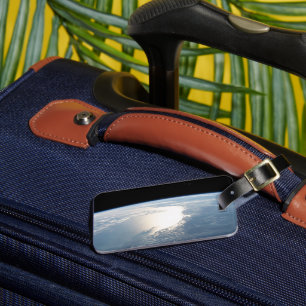Sunglint Reflects Off The Gulf Of Mexico Luggage Tag