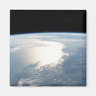 Sunglint Reflects Off The Gulf Of Mexico Magnet
