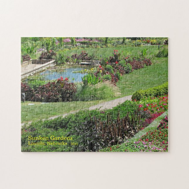 Sunken Gardens, Lincoln, Nebraska Puzzle  #2  2200 (Horizontal)