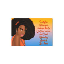 Sunkissed Beauty with Poem