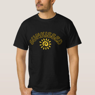 Sunkissed T Shirt Design Summer Sea Beach Sunset