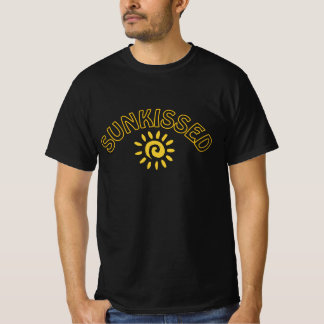 Sunkissed T Shirt Design Summer Sea Beach Sunset