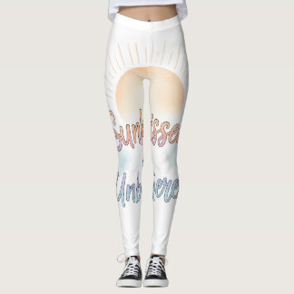 Sunkissed Unbothered Aesthetic Leggings