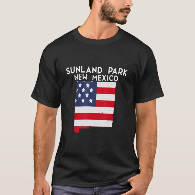 Sunland Park USA State America Travel New Mexican  T-Shirt (Front)