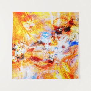 Sunlight. Abstract beautiful multicolor bright art Tapestry