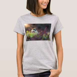 Sunlight Bathing Finch T-Shirt