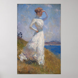 Sunlight by Frank Weston Benson Poster