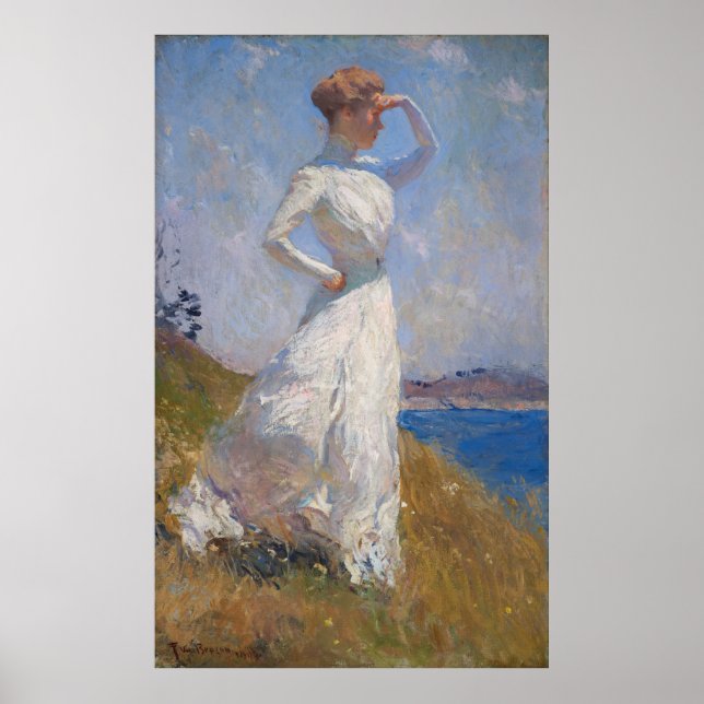 Sunlight by Frank Weston Benson Poster (Front)