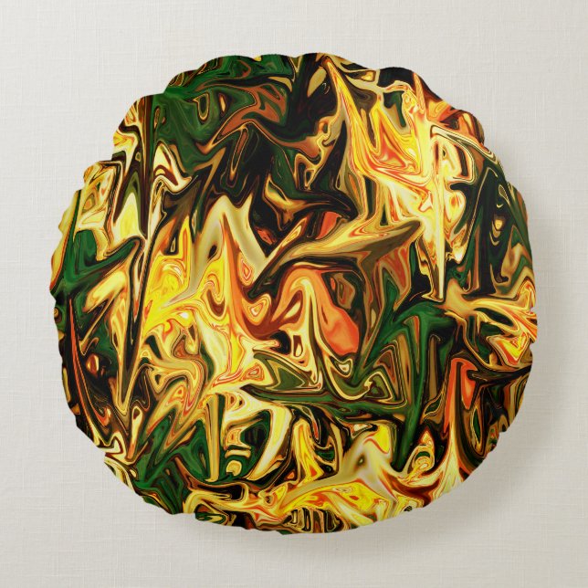 Sunlight Dance........ Round Pillow (Front)