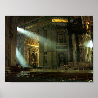 Sunlight in the Vatican Poster