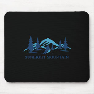 Sunlight Mountain Colorado Ski Resort Mountains  Mouse Pad