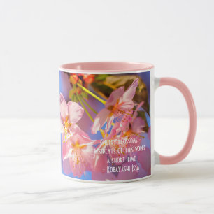 Sunlight On Sakura Flowers Mug