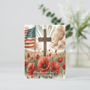 Sunlight Over Fallen Valour  Holiday Postcard