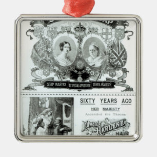 Sunlight Soap advertisement Metal Ornament