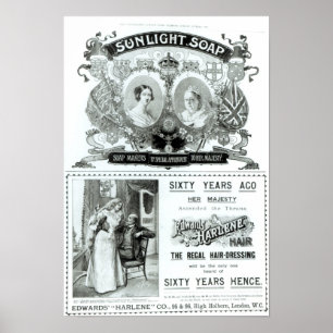 Sunlight Soap advertisement Poster