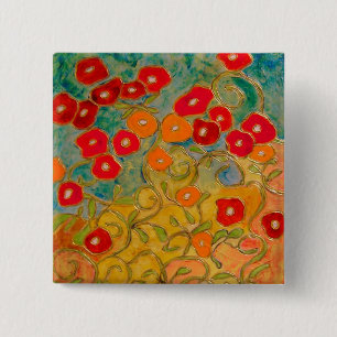 sunlight splendour (painting) button
