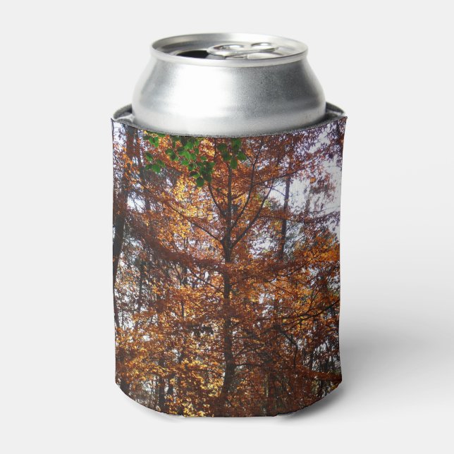 Sunlight Through Fall Tree at Greenbelt Can Cooler (Can Front)