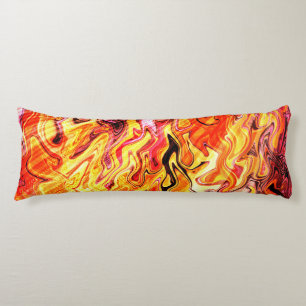 Sunlight through flames....... body pillow