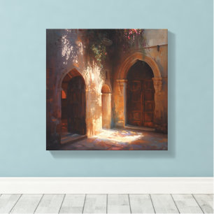 Sunlit Archway – Timeless Ancient Doorways Print