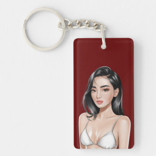 Sunlit Beauty Keychain