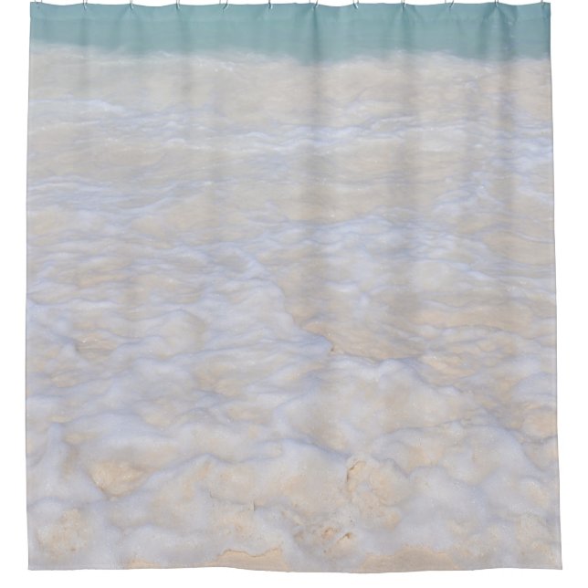 Sunlit Caribbean Sea Beach Foam 1 (Front)