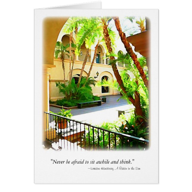 Sunlit Courtyard (Front)