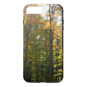 Sunlit Fall Forest Autumn Landscape Case-Mate iPhone Case
