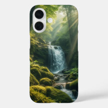 Sunlit Forest Falls