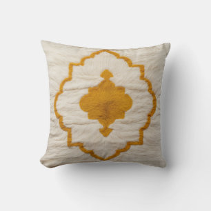 Sunlit Geometry" Turkish Kilim Pillows:  Throw Pillow