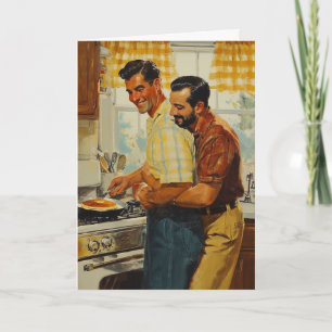 Sunlit Kitchen Embrace Card