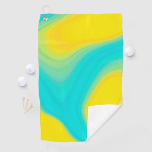 Sunlit Lagoon Golf Towel
