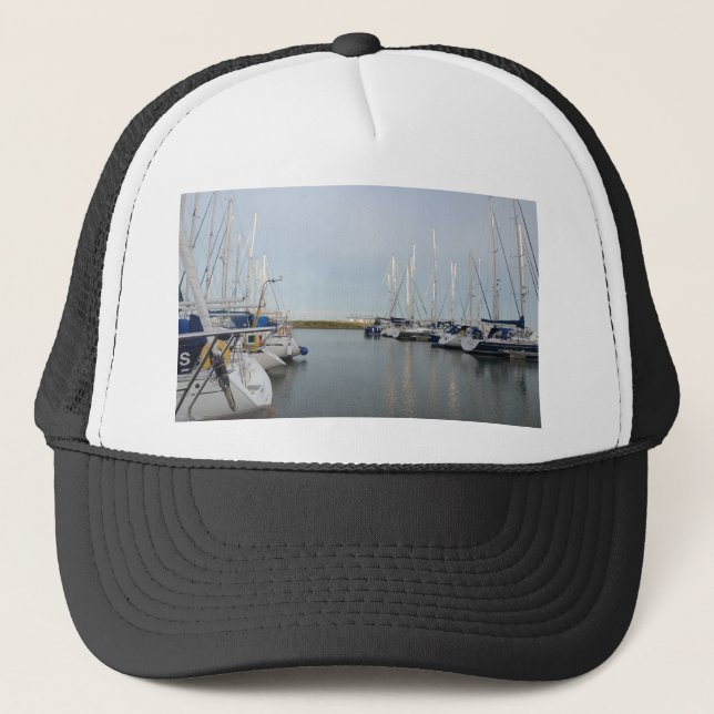 Sunlit Masts Trucker Hat (Front)