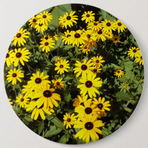 Sunlit Meadow 6 Inch Round Button