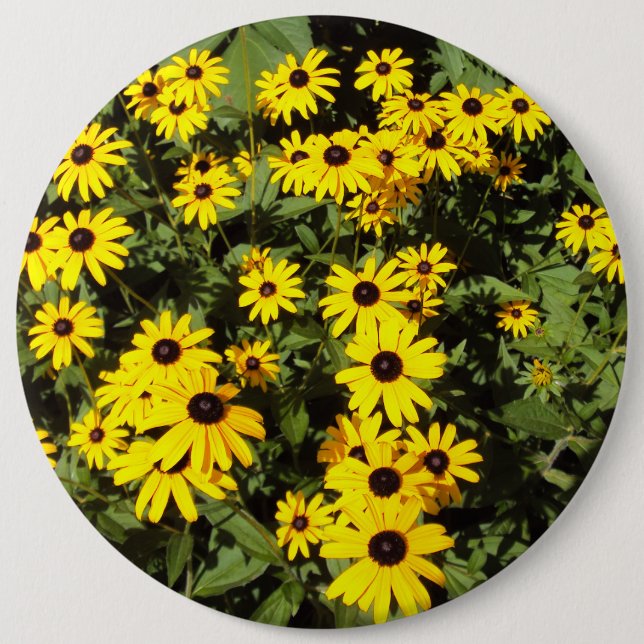 Sunlit Meadow 6 Inch Round Button (Front)
