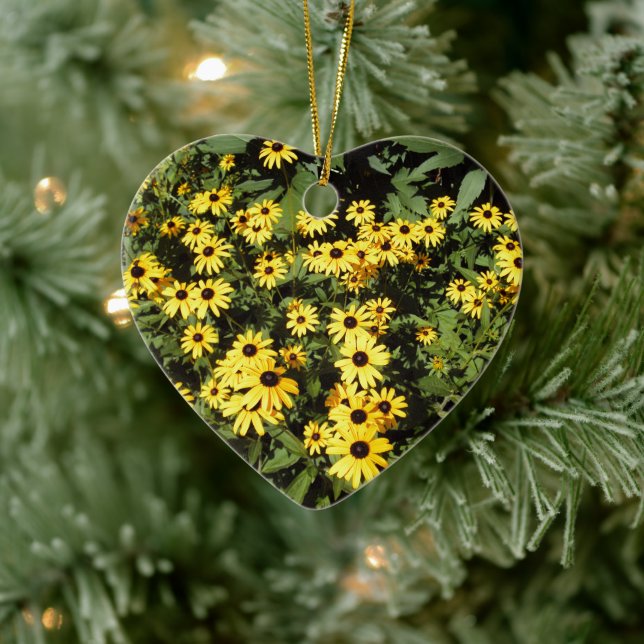Sunlit Meadow Ceramic Ornament (Tree)