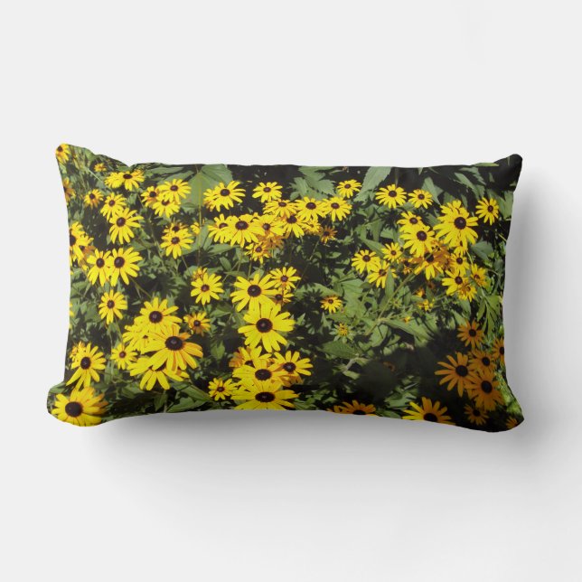 Sunlit Meadow Lumbar Pillow (Front)