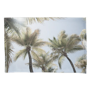 Sunlit Palm Jungle #1 #tropical #wall #art Pillowcase