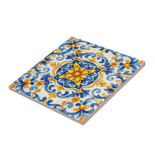 Sunlit Petal Carnival Tile