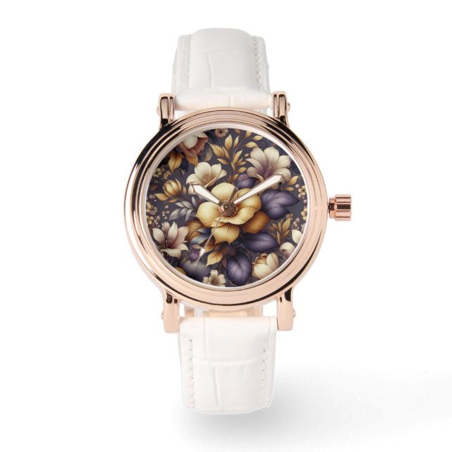 Sunlit Petals and Purple Haze Watch (Front)