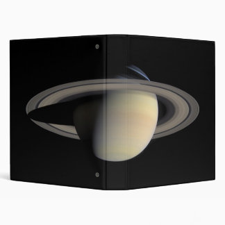 Sunlit Saturn Gas Giant Planet by Cassini Binder