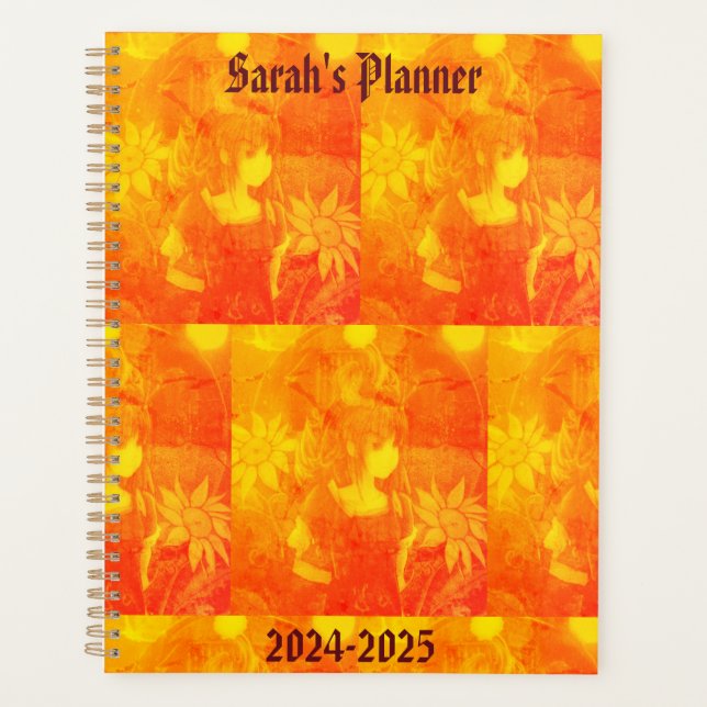 Sunlit Serenades  Planner (Front)