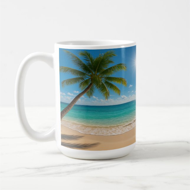 Sunlit Solitude Coffee Mug (Left)