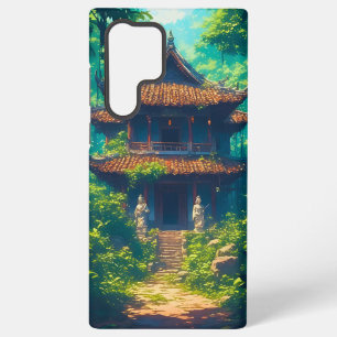 Sunlit Thai House in Lush Jungle Samsung Galaxy Case