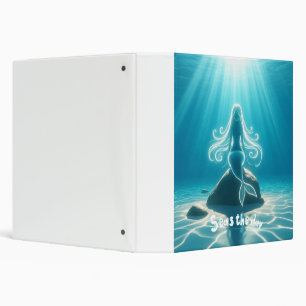 Sunlit, underwater mermaid binder