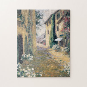Sunlit Villa I Jigsaw Puzzle
