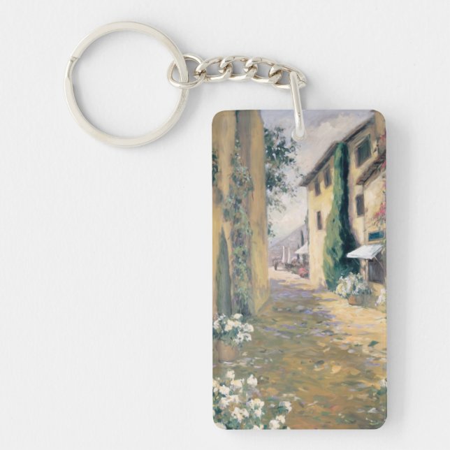 Sunlit Villa I Keychain (Front)