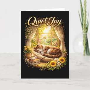 Sunlit Window Dreams Holiday Card