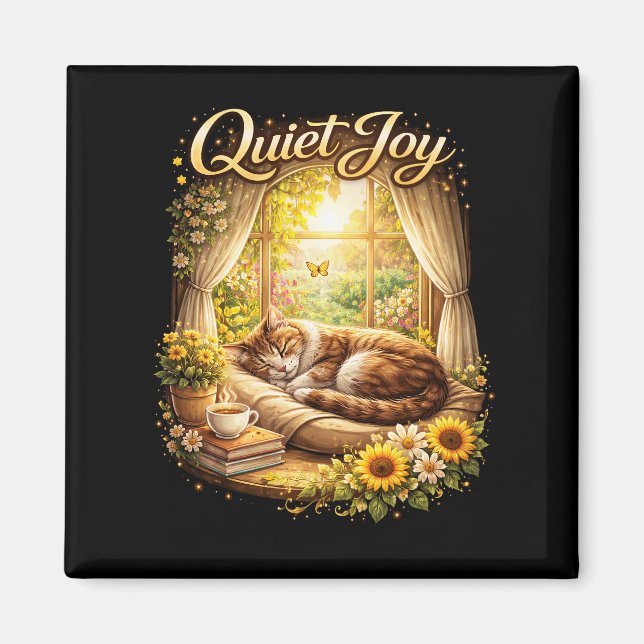 Sunlit Window Dreams Magnet (Front)